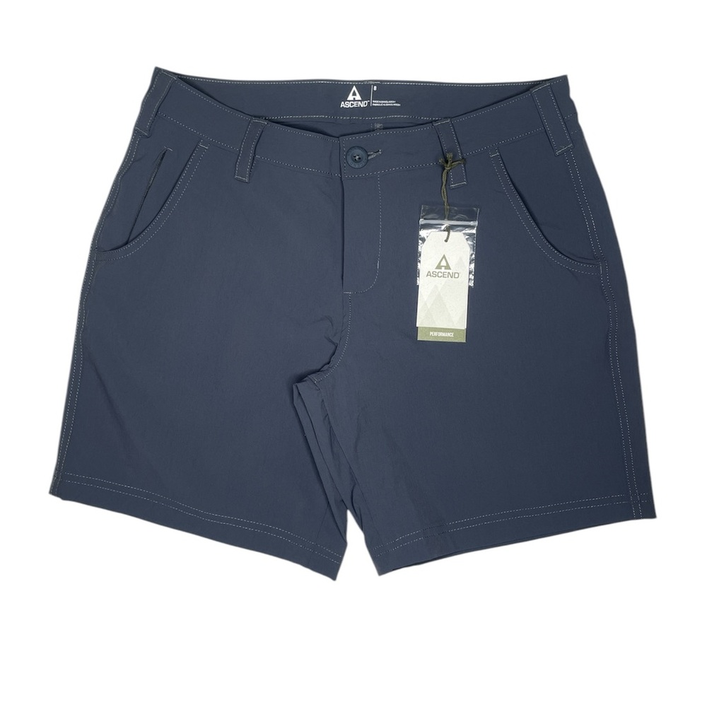 Ascend Turbulence Performance Wicking UPF 50+ Sun Protection Stretch Shorts 8